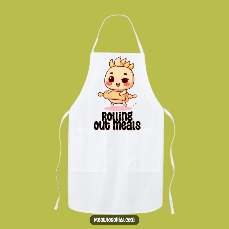 Funny Kawaii Fajita Chef Apron - Humorous Cute Foodie Kitchen Gift