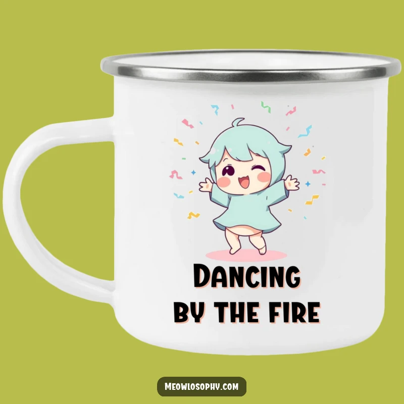 Funny Dancer Camping Mug: Your Adventure Buddy for Fun Times