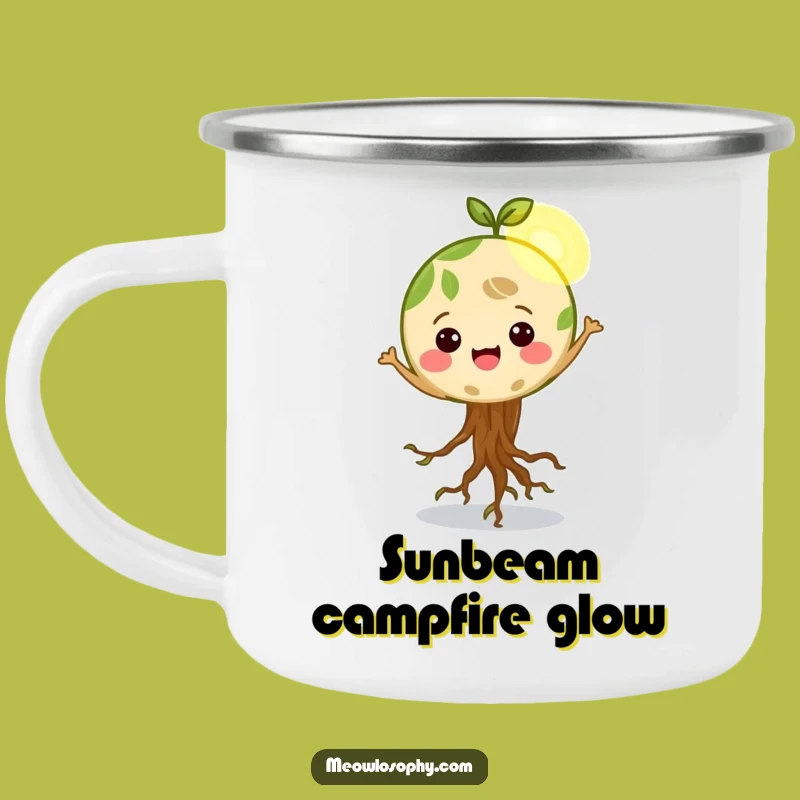 Adventure Funny Earth Roots Dancing Camping Mug - Outdoor Eco Fun