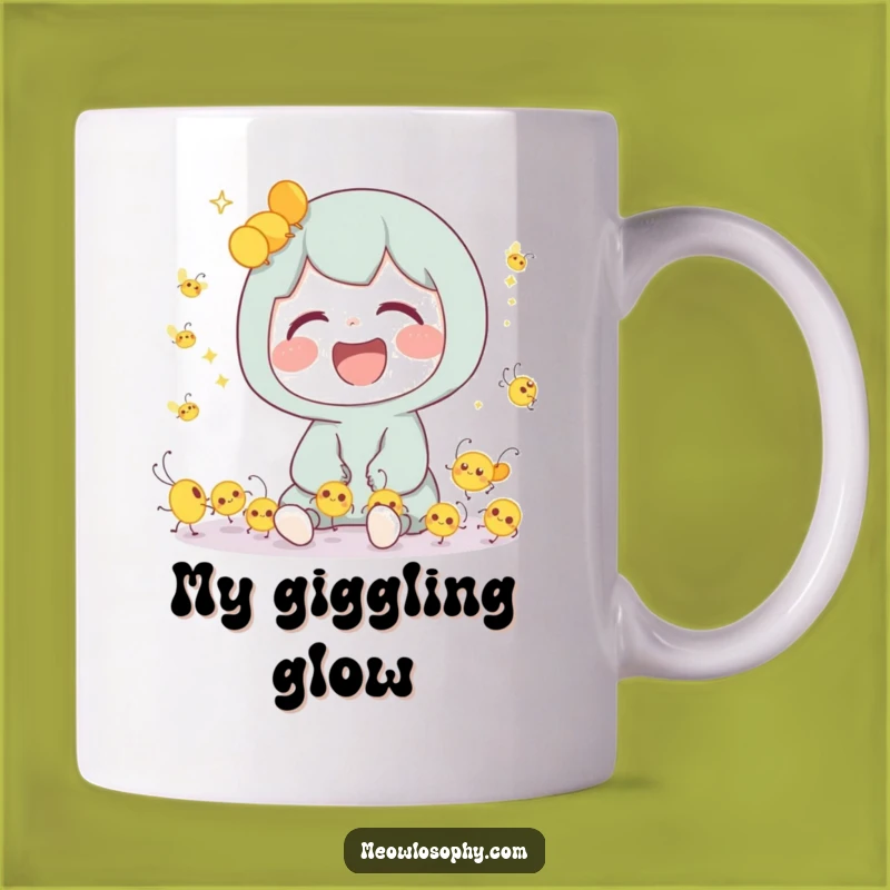 Funny Laughing Character Mug: Firefly Friends for a Hilarious Gift