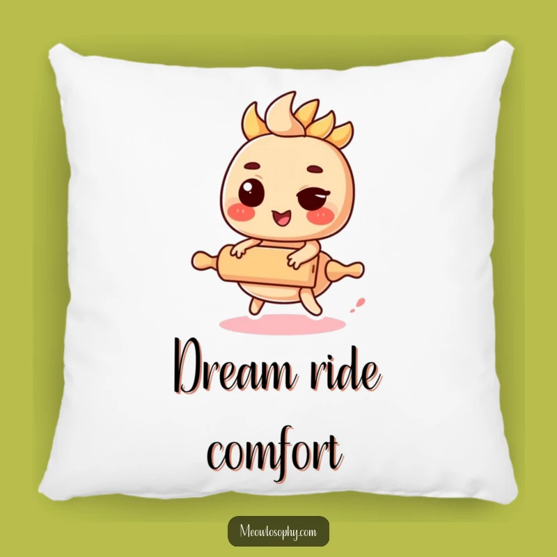 Funny Kawaii Fajita Pillow - Cozy Cute Foodie Cushion, Adorable Humorous Gift