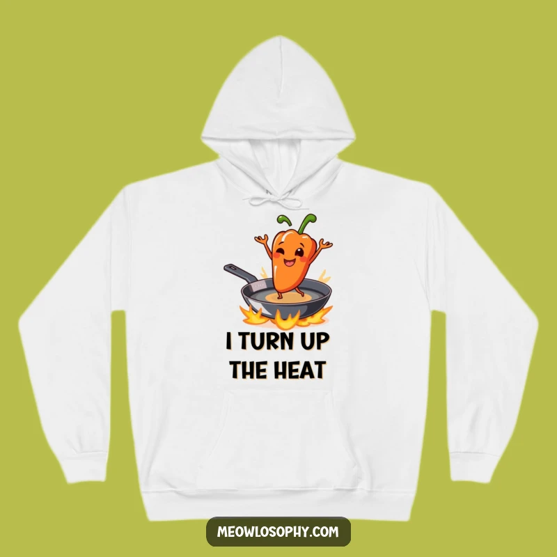 Funny Grilled Pepper Hoodie: Cozy and Sizzling Dancer Comfort