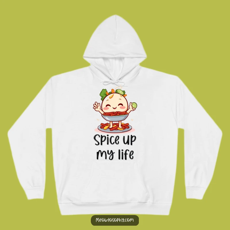 Cozy Funny Fajita Platter Hoodie - Warm & Hilarious Foodie Gift Sweatshirt