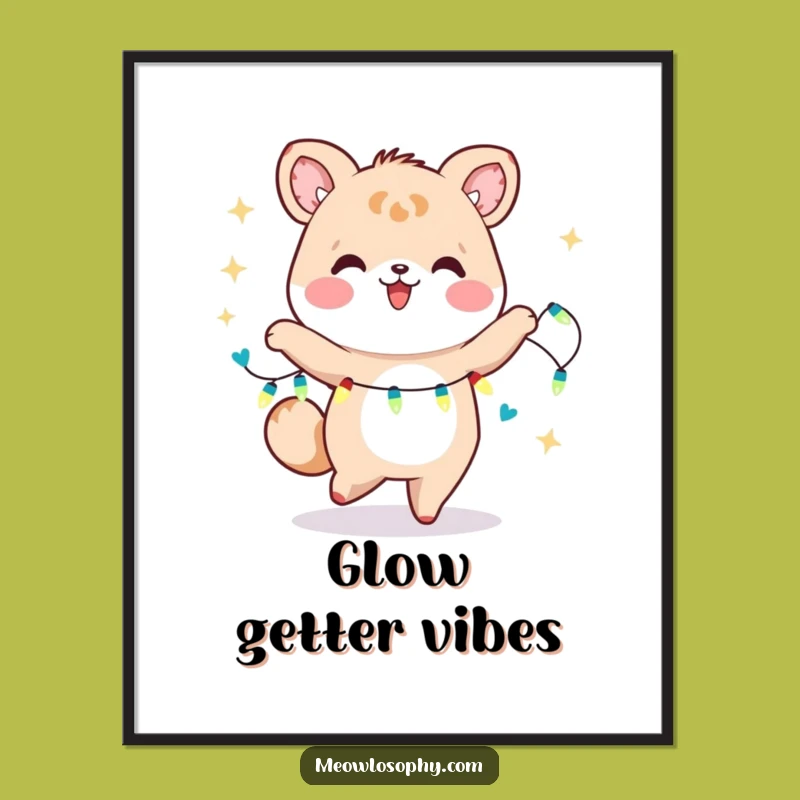 Free Printable Fairy Lights Wall Art: Enchanting Downloadable Decor for a Magical Space!