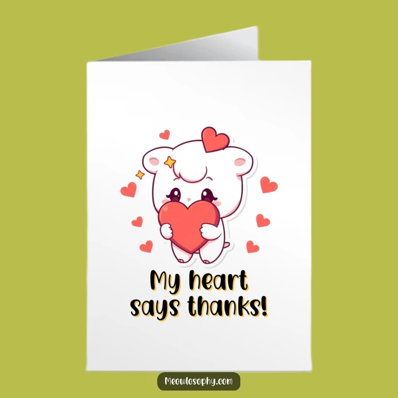 Free Printable Thank You Card: Starry Gratitude! Heartfelt Downloadable Gift.