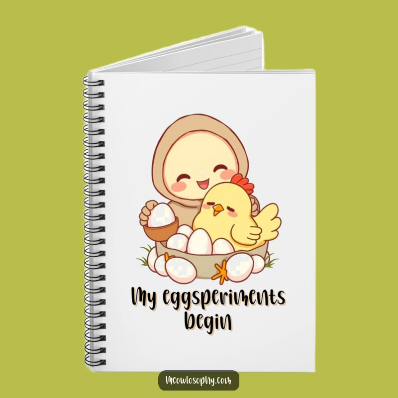 Funny Sleepy Chicken Notebook: Hilarious Cartoon Egg Collector Journal