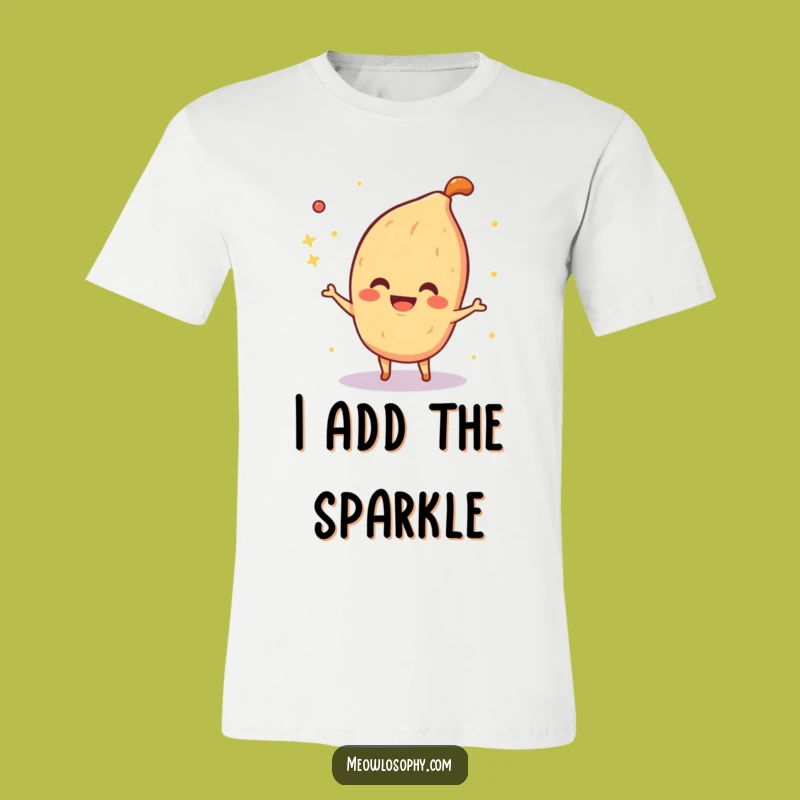 Funny Fajita Spice Sparkle T-Shirt, Magical Foodie Tee, Hilarious Gift