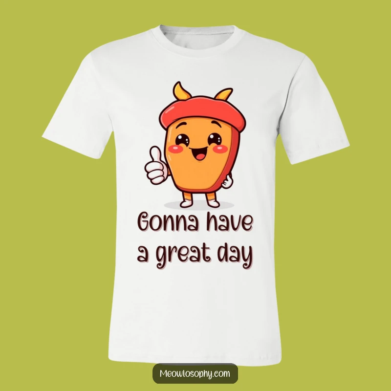 Funny Kawaii Fajita T-Shirt: Cheesy Ingredient Tee for Happy Vibes