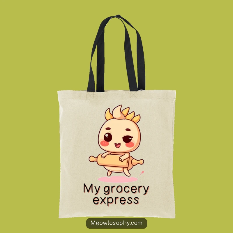 Funny Kawaii Fajita Bag - Chic Cute Foodie Tote, Ideal Humorous Shopping Gift